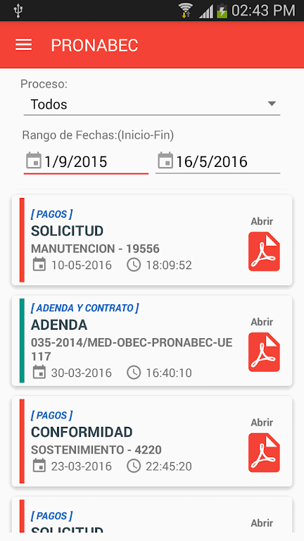 Intranet PRONABEC apk