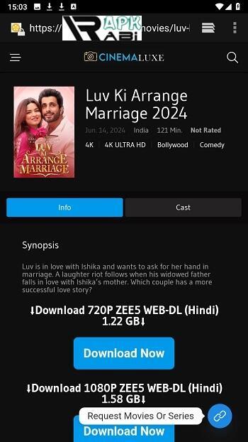 CinemaLuxe App apk