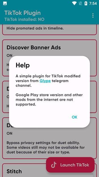 TikTok Plugin