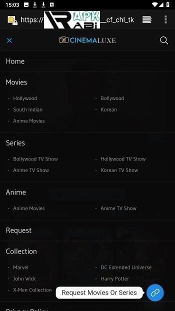 CinemaLuxe App apk