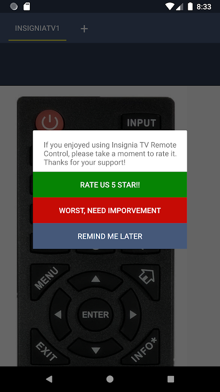 Insignia TV Remote apk