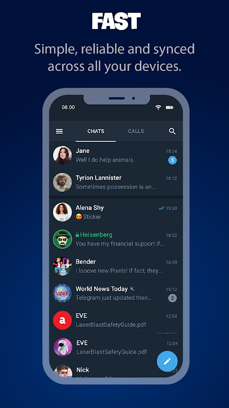 Tele Messenger Chats &amp; Calls Free apk
