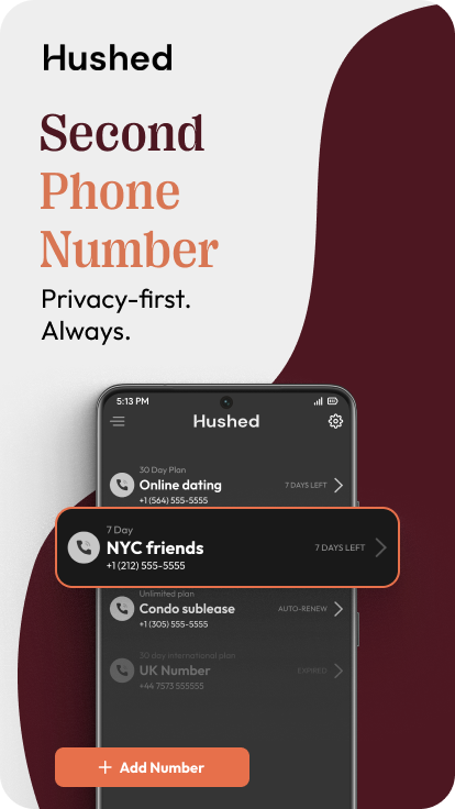 Hushed - Second Phone Number apk