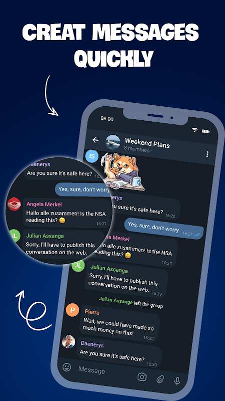 Tele Messenger Chats &amp; Calls Free apk