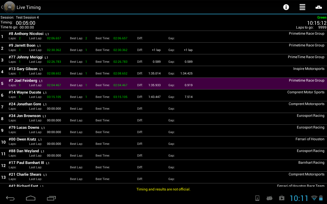 Race Monitor v2.2.5