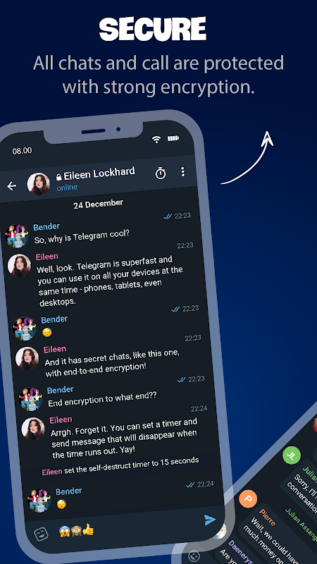 Tele Messenger Chats &amp; Calls Free apk