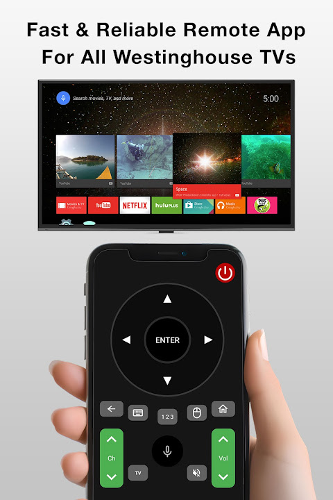 Westinghouse TV Remote