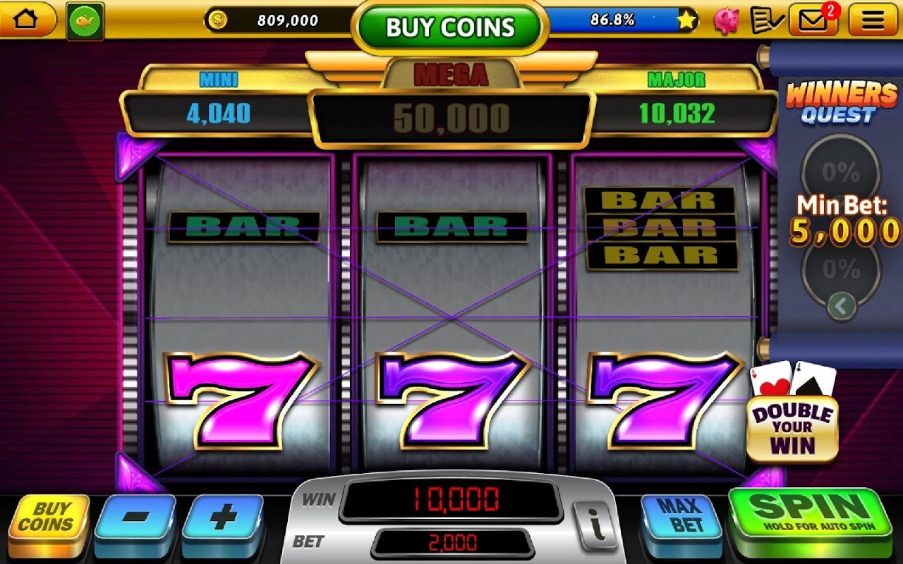 Win Vegas Casino - 777 Slots & Pub Fruit Machines