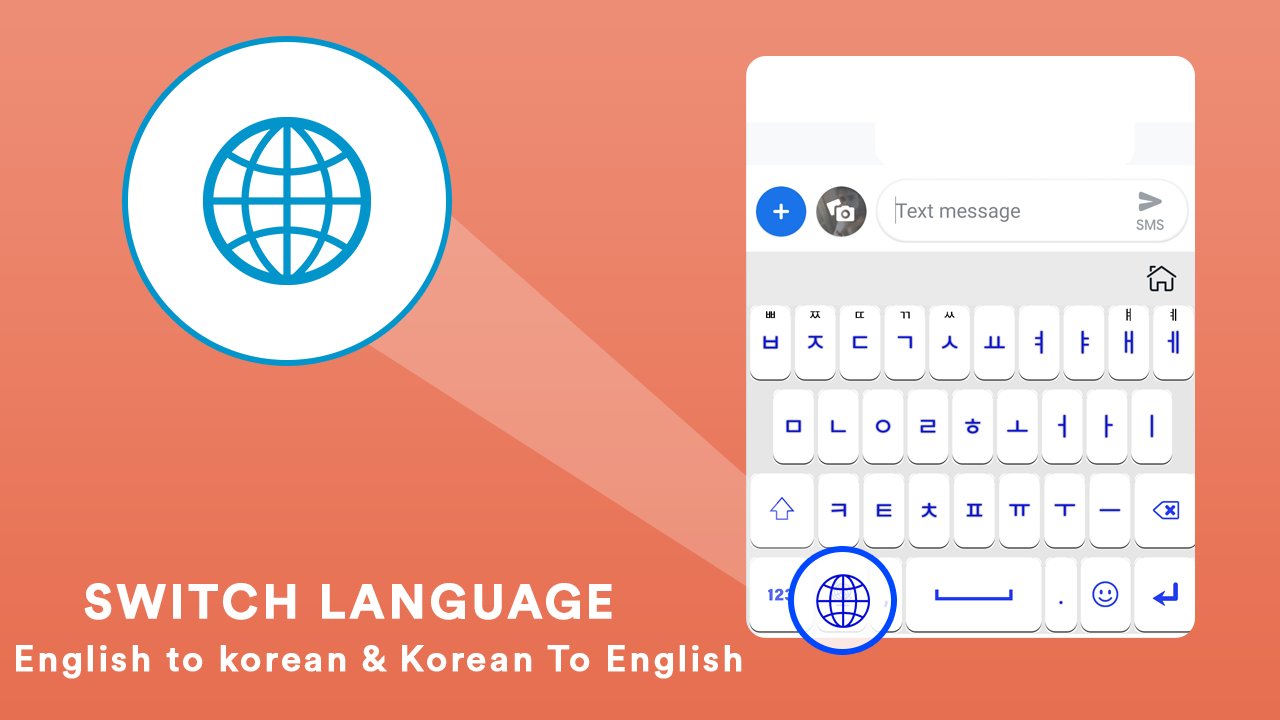 Korean Keyboard with English