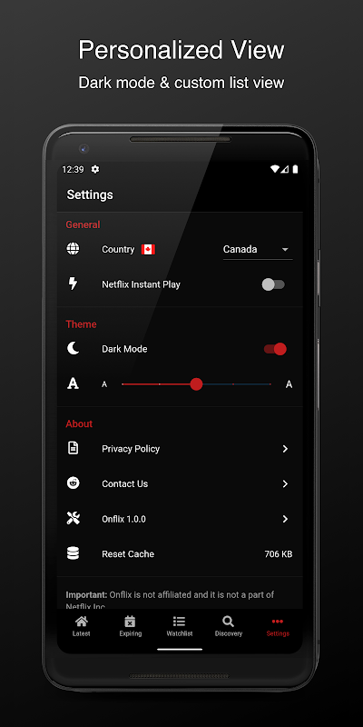 Onflix - Netflix Ratings & Updates