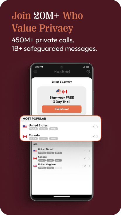 Hushed - Second Phone Number apk