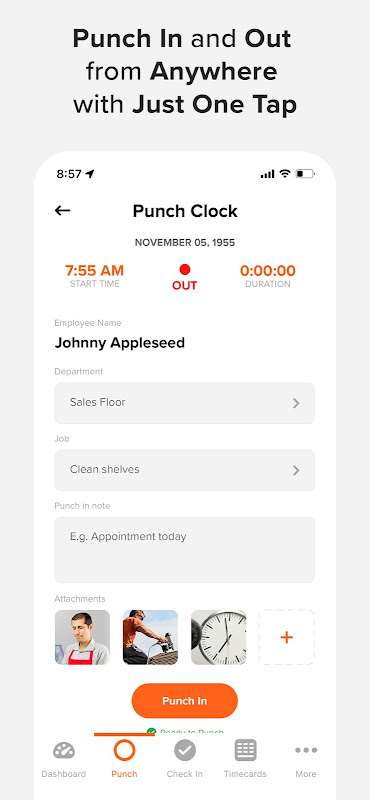 OnTheClock Employee Time Clock