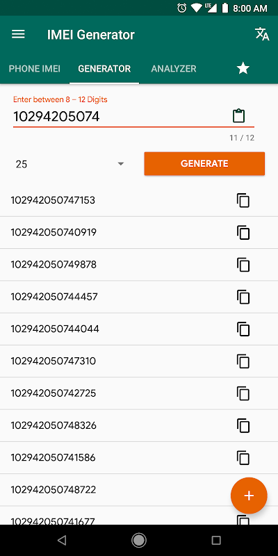 IMEI Generator apk