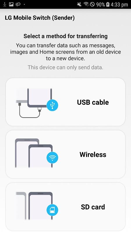 LG Mobile Switch