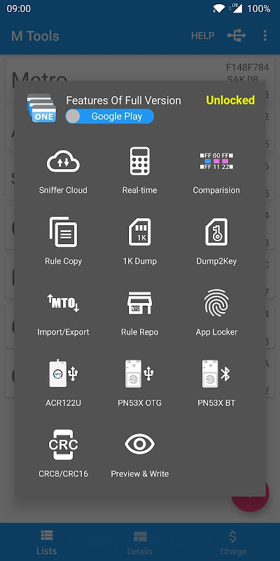 MTools - Mifare ACR122 PN532
