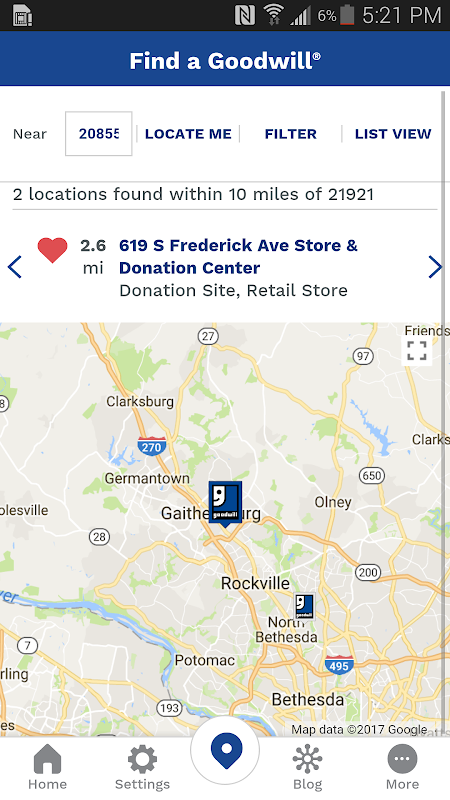 Goodwill Mobile App