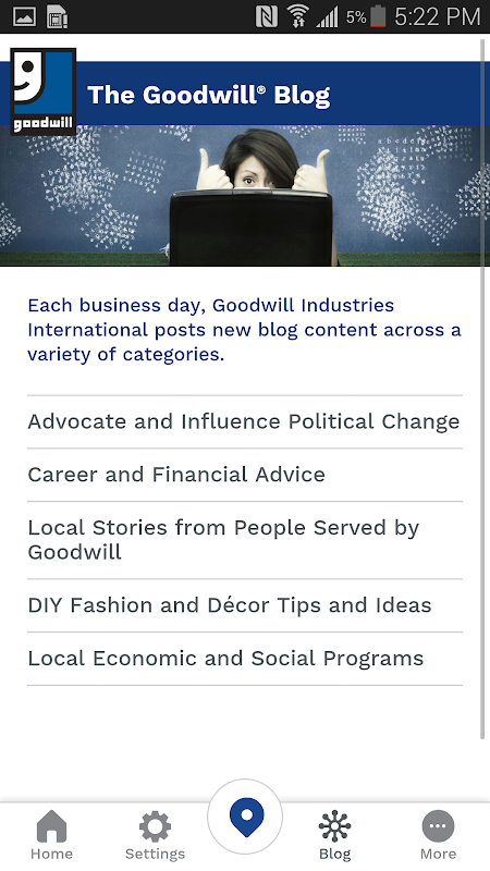 Goodwill Mobile App