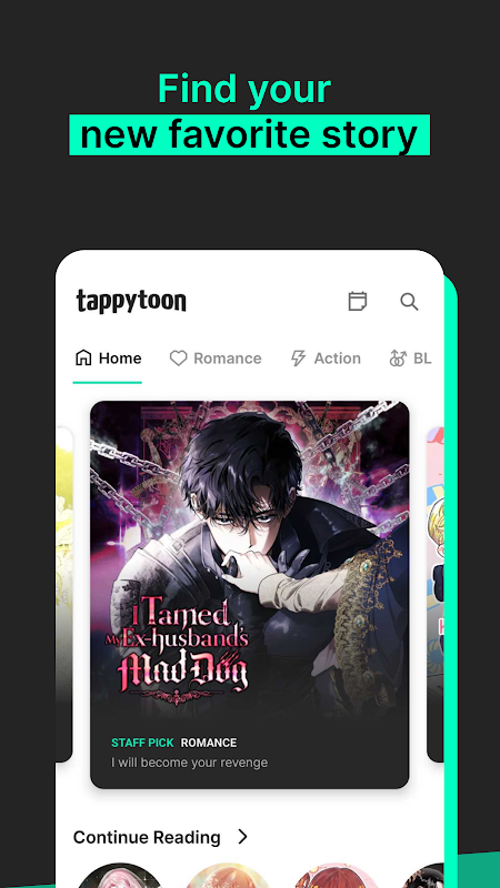 Tappytoon Manhwa &amp; Novels apk