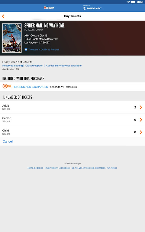 Flixster - Showtimes + Tickets apk