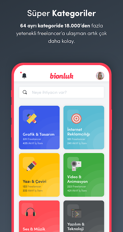 Bionluk - Yetenekli Freelancer APK