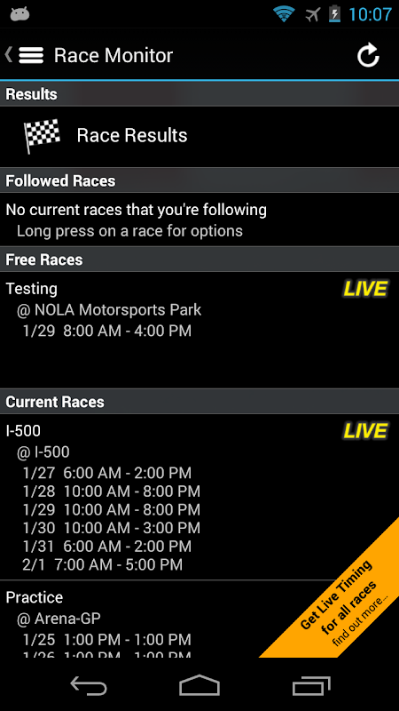 Race Monitor v2.2.5