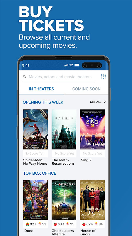 Flixster - Showtimes + Tickets apk