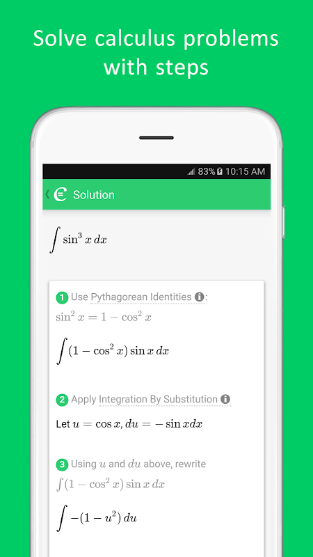Cymath - Math Problem Solver 2.45
