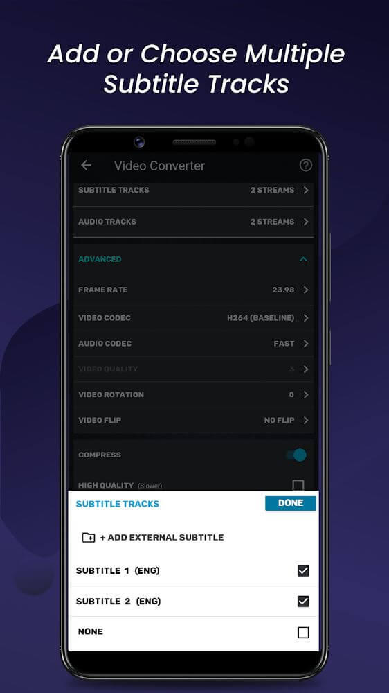 Video Converter, Compressor
