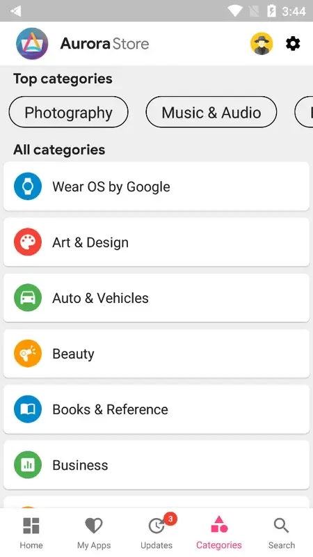 Aurora Store Mod