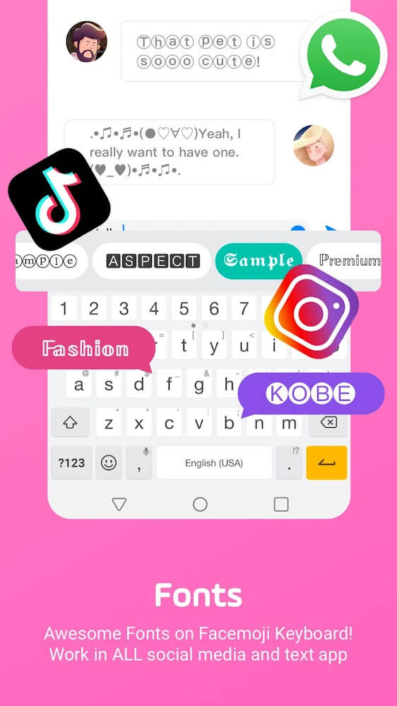 Facemoji Emoji Keyboard