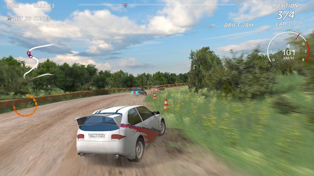 Rally Fury - Extreme Racing Mod