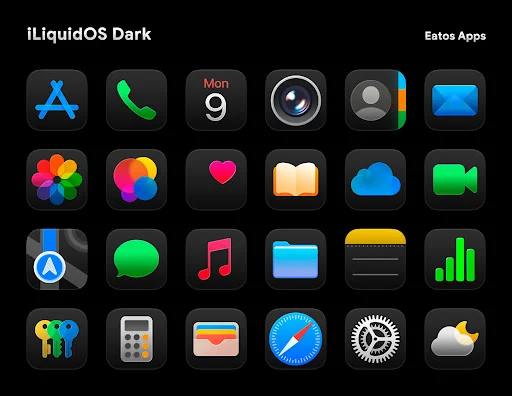 iLiquidDark Icon Pack