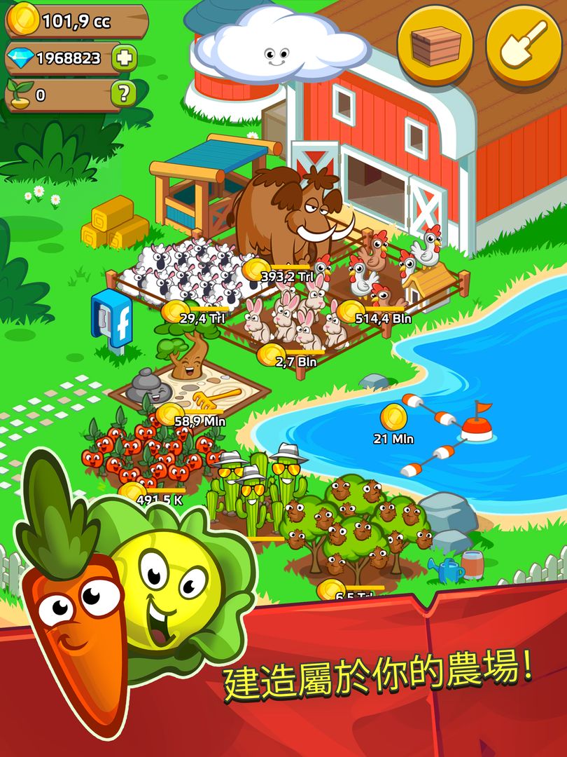 Farm and Click - Idle Farming Clicker