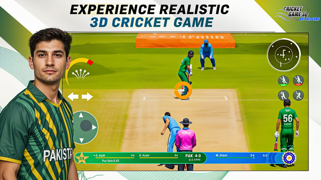 Cricket Game 3D: Bat Ball Game Mod