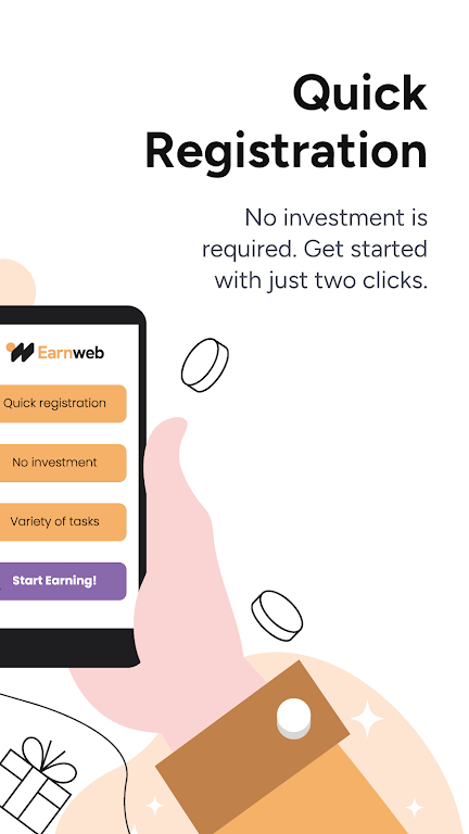 Earnweb: Earning app & website