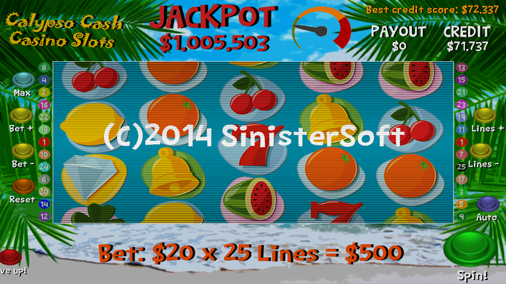 Calypso Cash Casino Slots Online apk