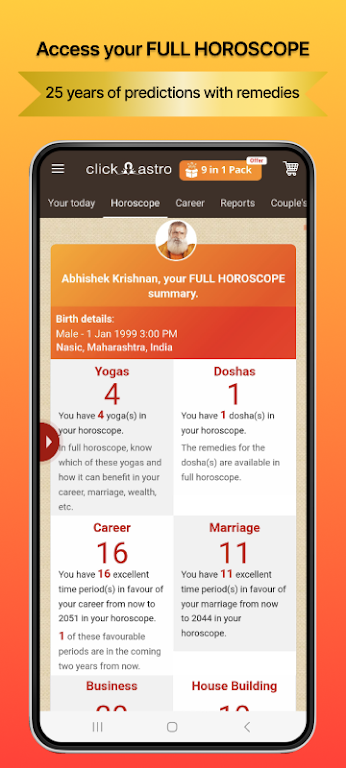 Clickastro Kundli: Astrology