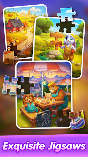 Solitaire Jigsaw Game