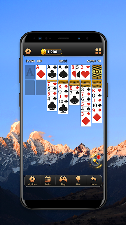 Solitaire Klondike World Trip Game