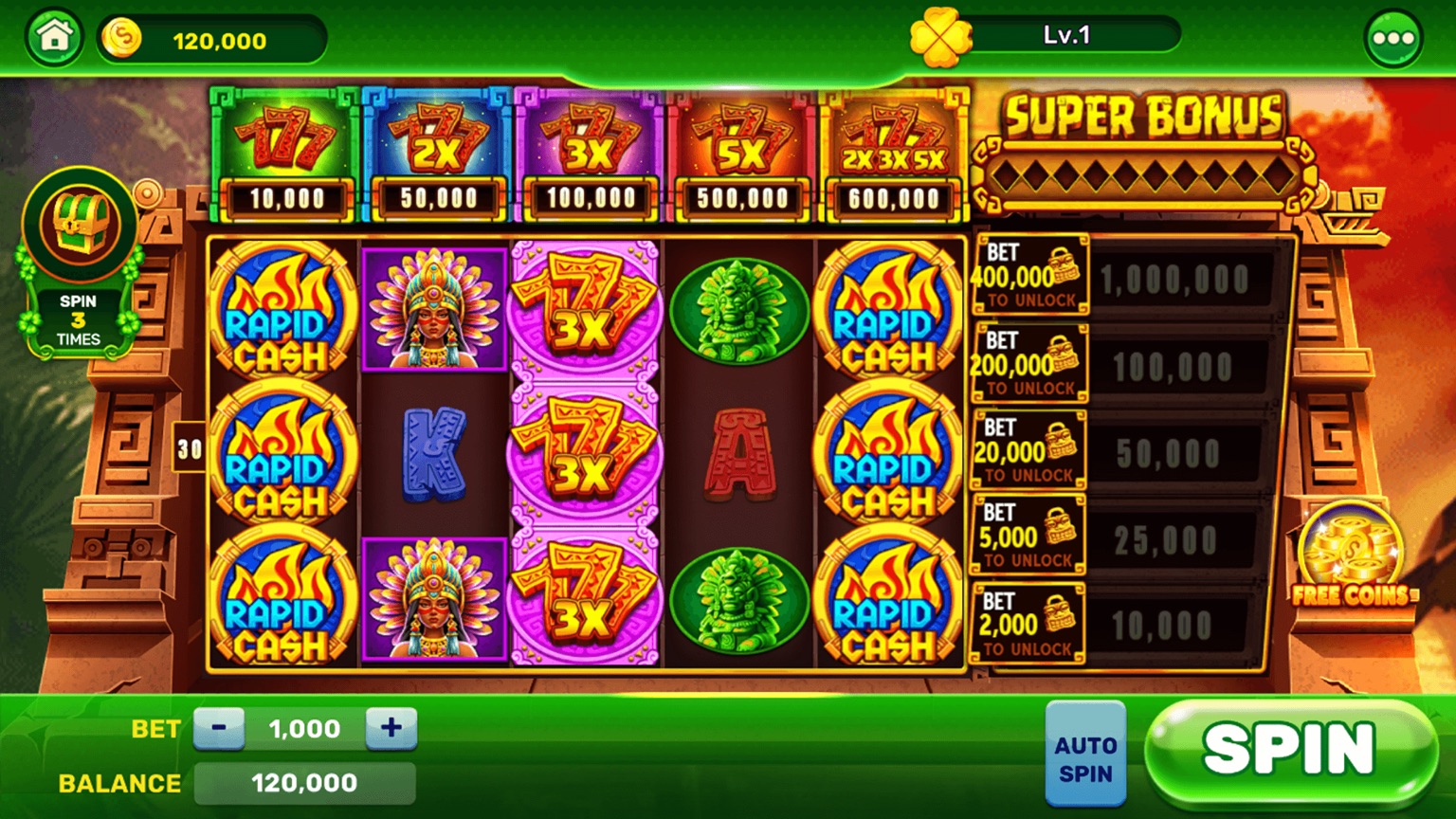 Golden Clover Slots