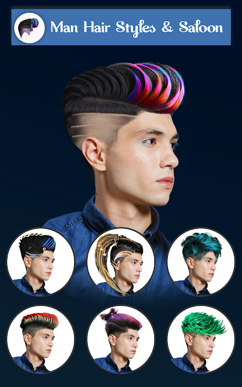 Hairy - Men Hairstyles beard & apk