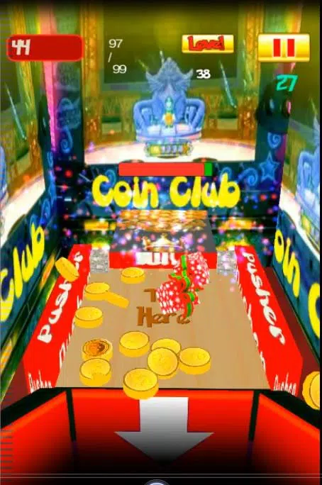 Coin Dozer Christmas King Game