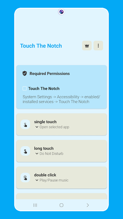 Touch The Notch Mod apk