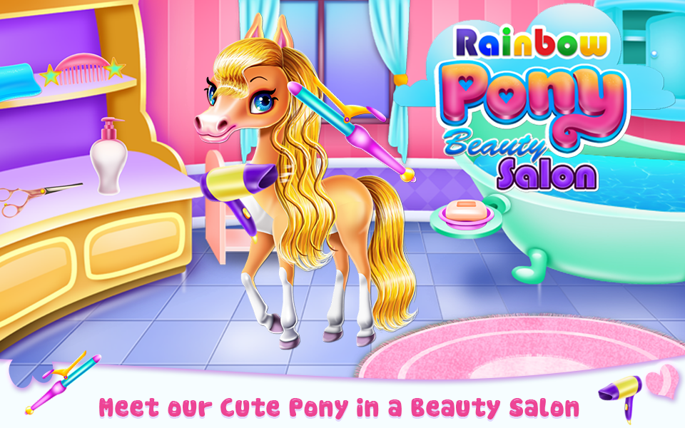 Rainbow Pony Beauty Salon apk