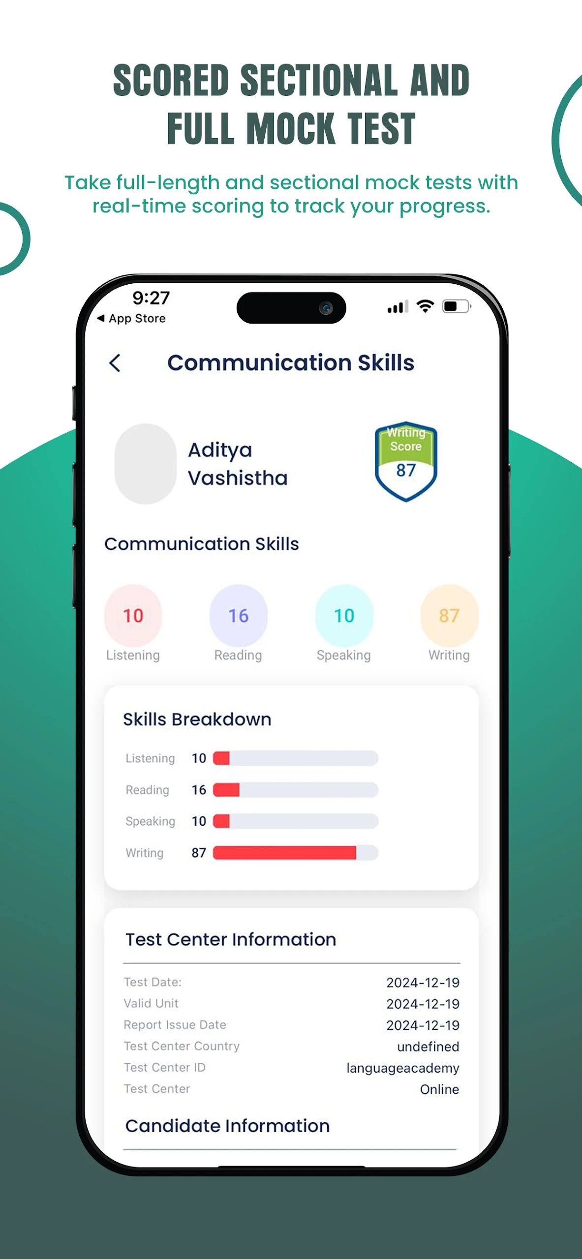 PTE Academic & Core Mock Tests APK