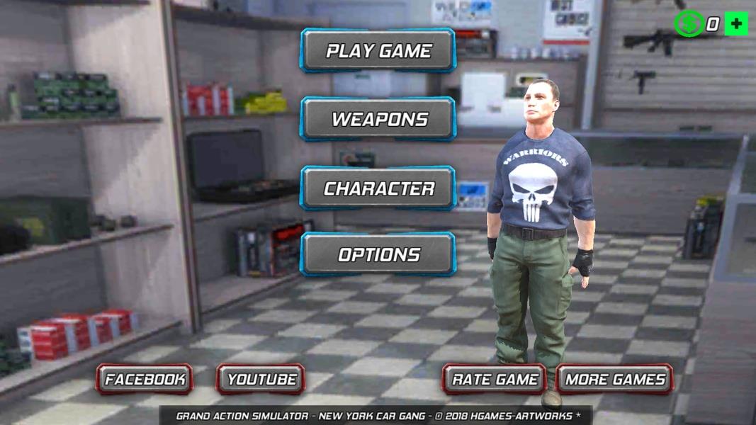 Grand Action Simulator - New York Car Gang