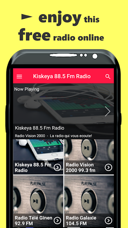 Radio Kiskeya 88.5 Fm Haiti Free Radio Online App