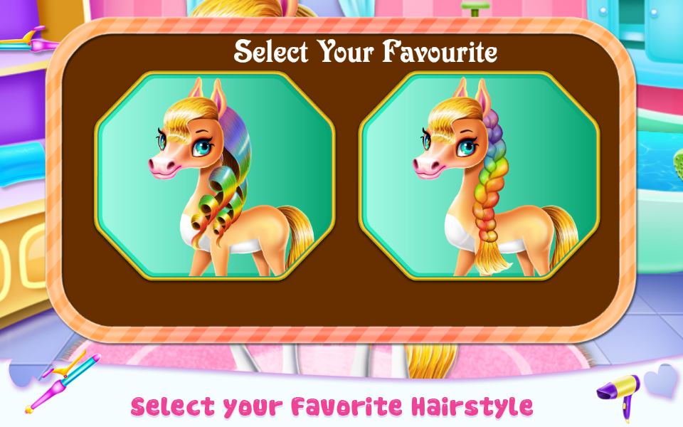 Rainbow Pony Beauty Salon apk