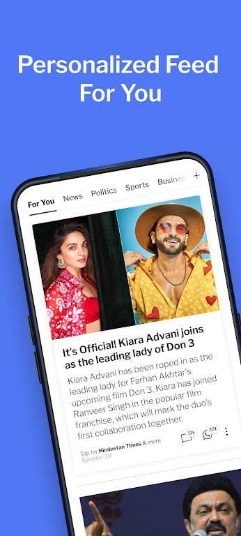 Dailyhunt Xpresso News Cricket apk