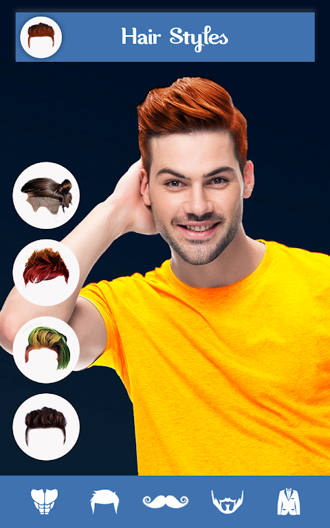 Hairy - Men Hairstyles beard & apk